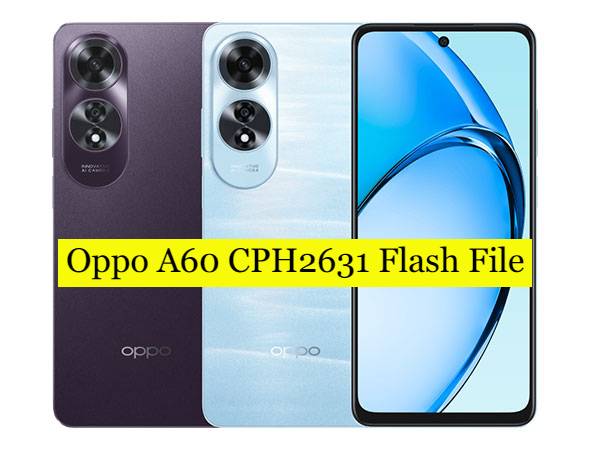 Oppo A60 CPH2631 Flash File